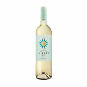 white botella vinas de miedes blanco